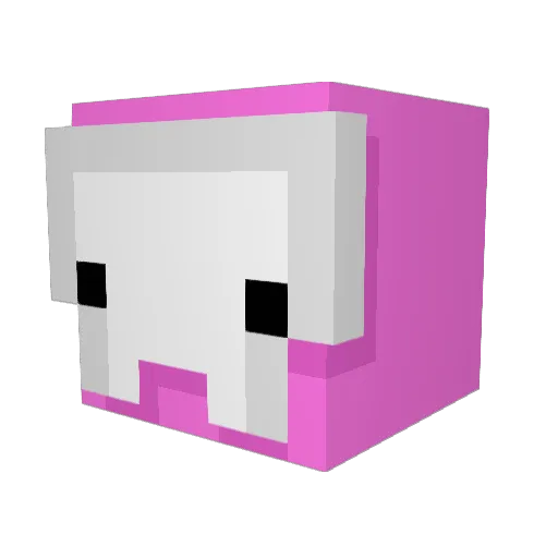 TheBlueSea13 Minecraft avatar head, 3D render