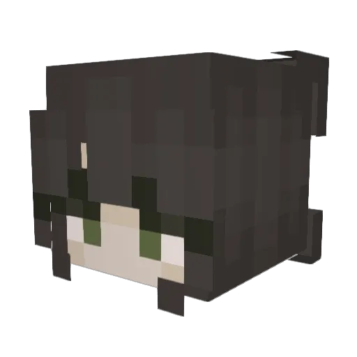 TheBoatHasFailed Minecraft avatar head, 3D render