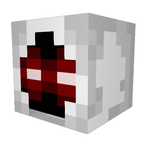 TheBonquerz Minecraft avatar head, 3D render