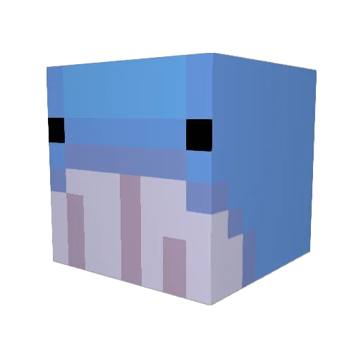 TheBoognish Minecraft avatar head, 3D render