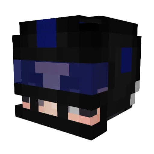 TheBoomBeast Minecraft avatar head, 3D render