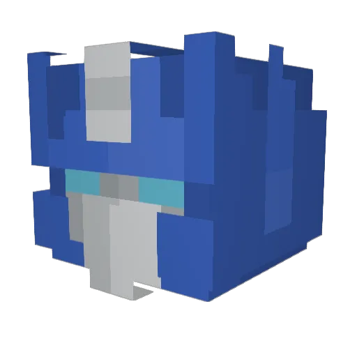 TheBootyLicious7 Minecraft avatar head, 3D render