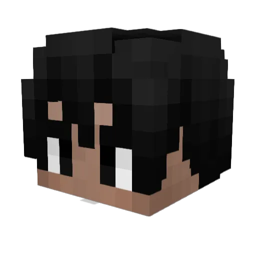 TheBossIOG Minecraft avatar head, 3D render