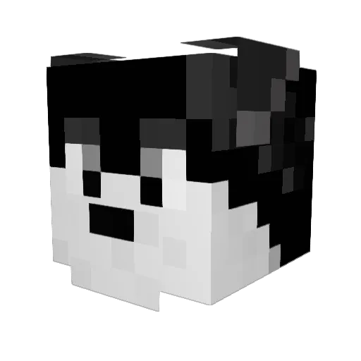 TheBowingPVPz Minecraft avatar head, 3D render