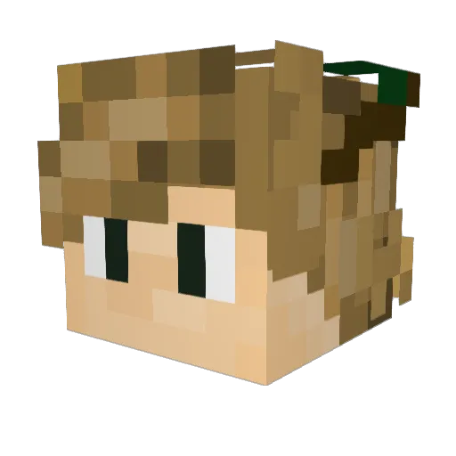 TheBoyman420 Minecraft avatar head, 3D render