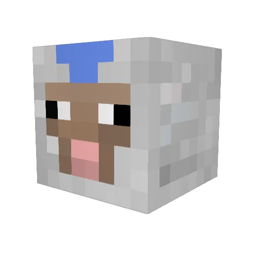 TheBreadBoy02 Minecraft avatar head, 3D render