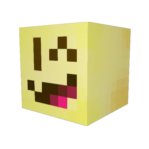TheBreadGiver Minecraft avatar head, 3D render