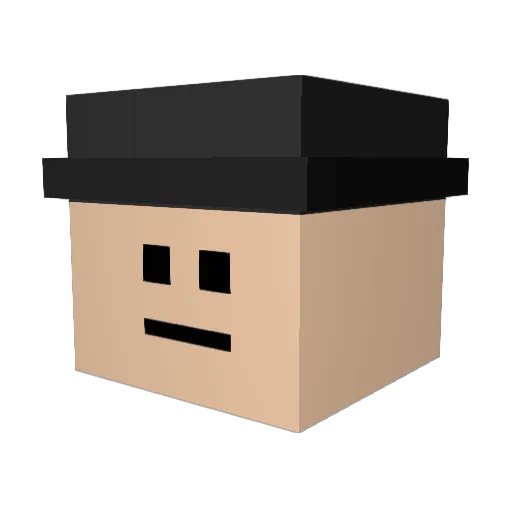 TheBric07 Minecraft avatar head, 3D render
