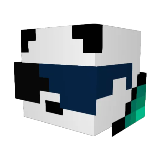 TheBrindian101 Minecraft avatar head, 3D render