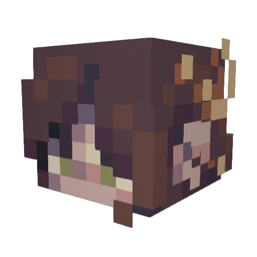 TheBritato99 Minecraft avatar head, 3D render
