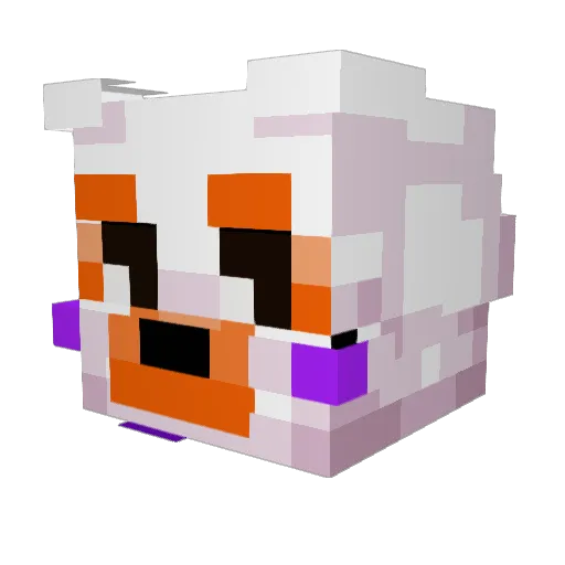 TheBrokenRabbit Minecraft avatar head, 3D render