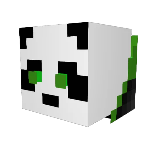 TheBrothersNL Minecraft avatar head, 3D render