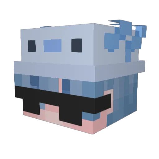 TheBruhhMaster Minecraft avatar head, 3D render