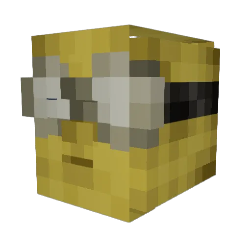 TheBrylan89 Minecraft avatar head, 3D render