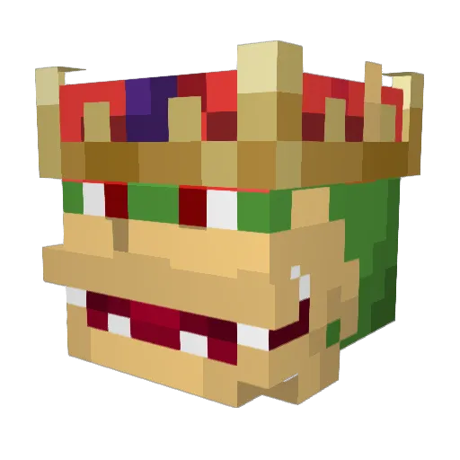 TheBull567 Minecraft avatar head, 3D render