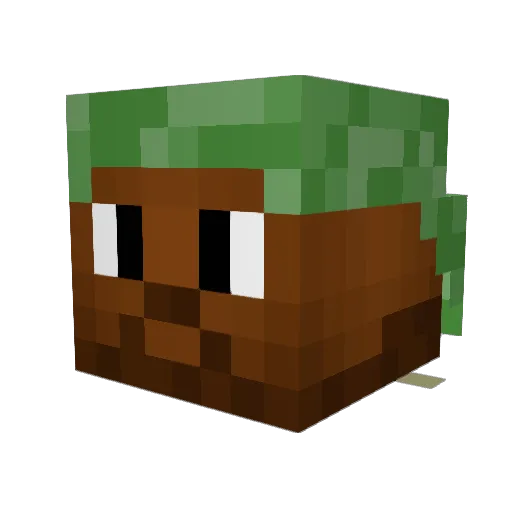 TheBunyip Minecraft avatar head, 3D render