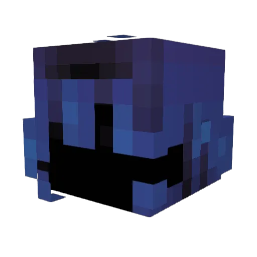 TheC4Guy Minecraft avatar head, 3D render
