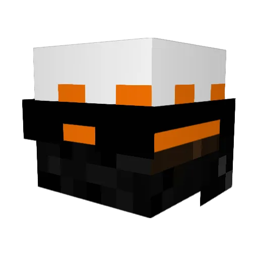 TheCakeMxn Minecraft avatar head, 3D render