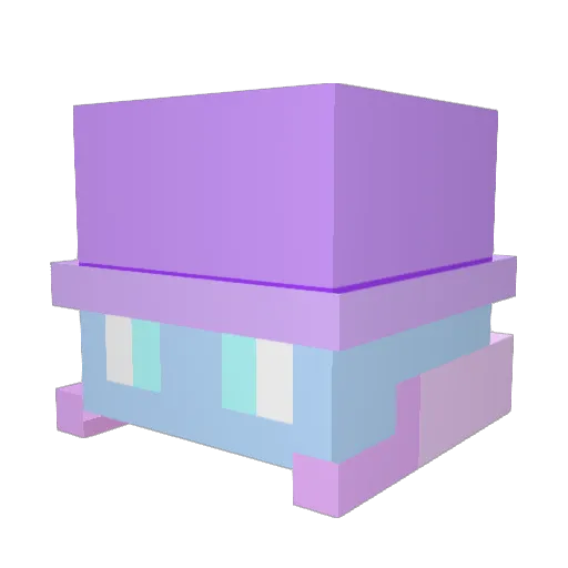 TheCatSupreme Minecraft avatar head, 3D render