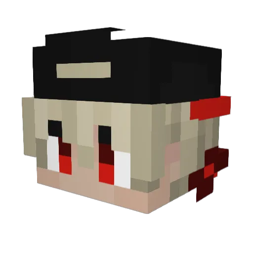 TheCatch_ Minecraft avatar head, 3D render
