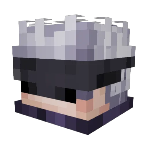 TheCavalier1284 Minecraft avatar head, 3D render
