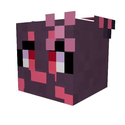 TheCavernMonster Minecraft avatar head, 3D render