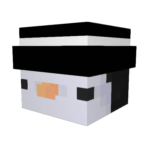 TheCaydeh Minecraft avatar head, 3D render