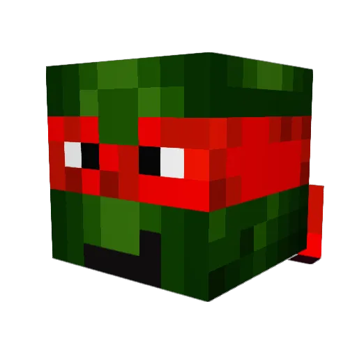 TheCeEJayyy Minecraft avatar head, 3D render