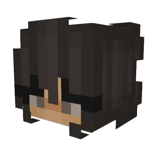 TheCerNemesis Minecraft avatar head, 3D render