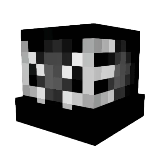 TheChamp_22 Minecraft avatar head, 3D render