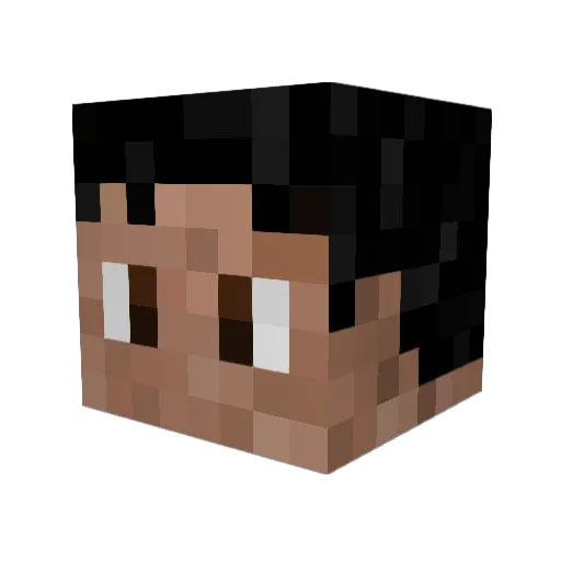 TheChaoticTyrant Minecraft avatar head, 3D render