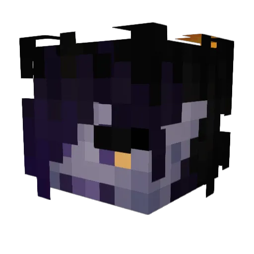 TheChe3z3 Minecraft avatar head, 3D render