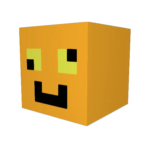 TheCheeseFR Minecraft avatar head, 3D render