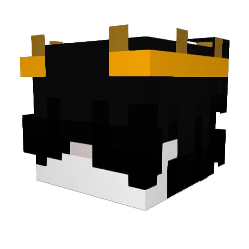 TheChimpEvent Minecraft avatar head, 3D render