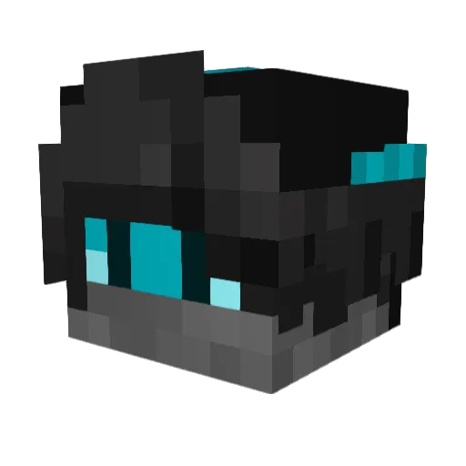 TheChosenOne090 Minecraft avatar head, 3D render