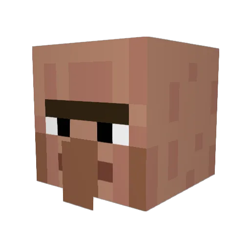 TheChosenOne_YT Minecraft avatar head, 3D render