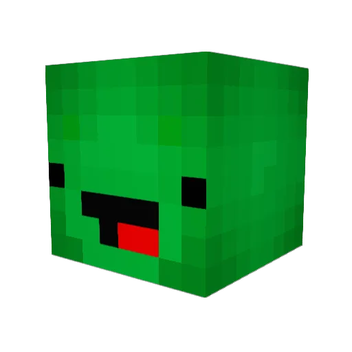 TheChowder Minecraft avatar head, 3D render