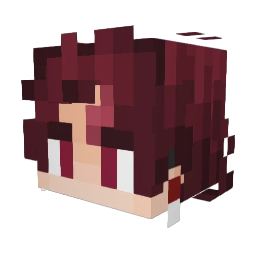 TheChrisDex1 Minecraft avatar head, 3D render