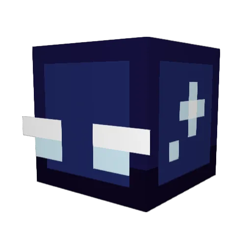 TheChronoVoid Minecraft avatar head, 3D render