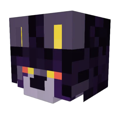 TheChungler72 Minecraft avatar head, 3D render