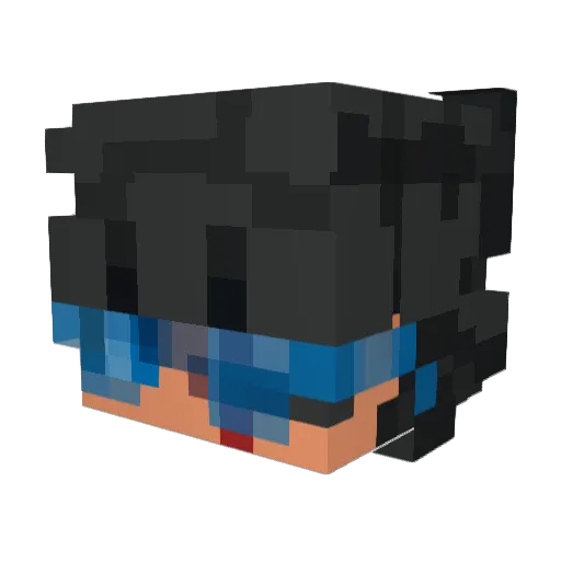 TheCinco Minecraft avatar head, 3D render
