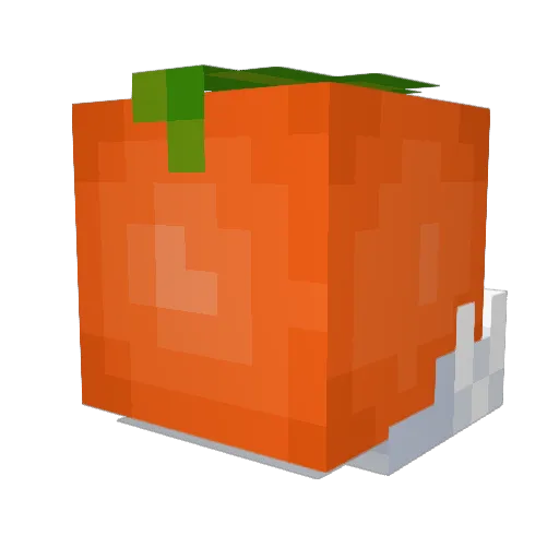 TheCitrusLord Minecraft avatar head, 3D render
