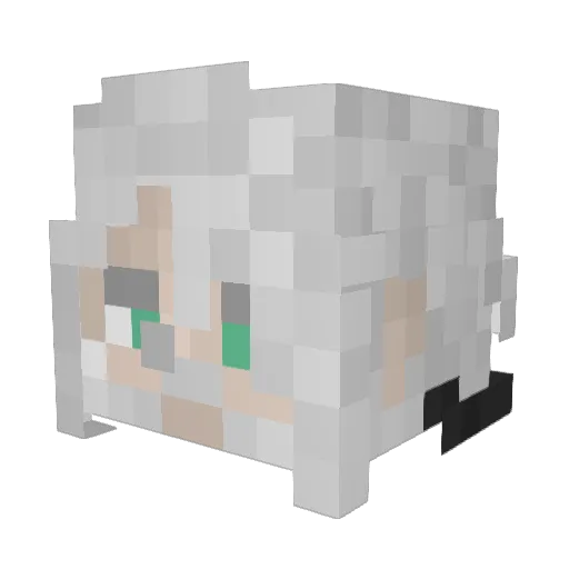 TheClassyBritish Minecraft avatar head, 3D render