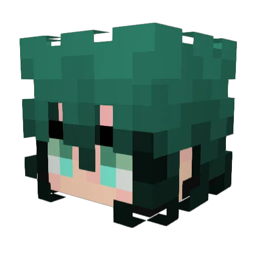 TheClassyToad Minecraft avatar head, 3D render