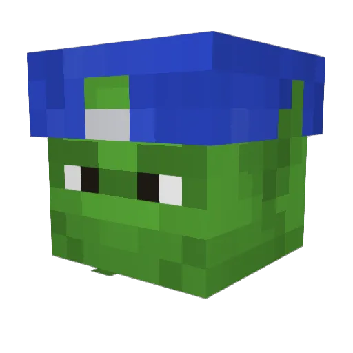TheCobb66 Minecraft avatar head, 3D render