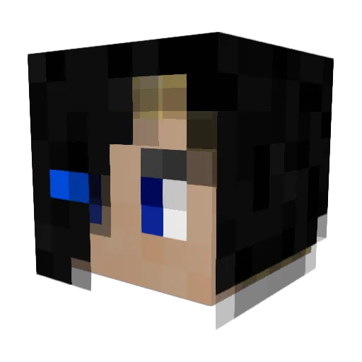 TheCodingHunter Minecraft avatar head, 3D render