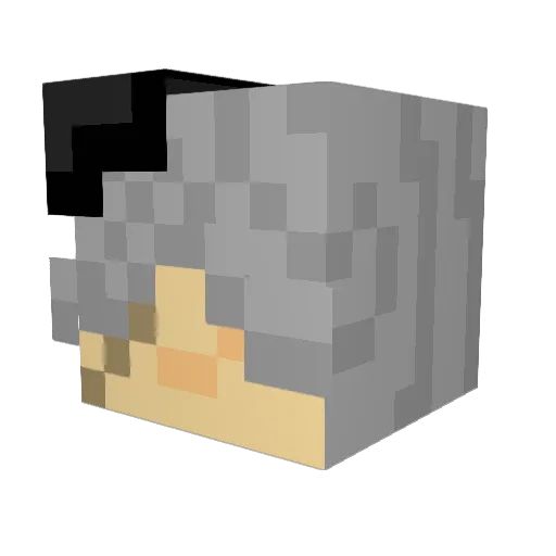 TheCold0ne Minecraft avatar head, 3D render