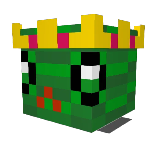 TheComboaKing Minecraft avatar head, 3D render