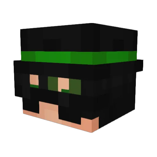 TheCondemned777 Minecraft avatar head, 3D render