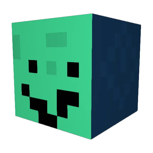 TheCondomCZ_ Minecraft avatar head, 3D render